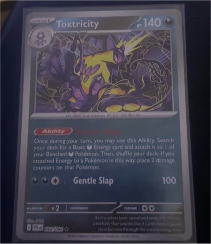 2024 Pokémon ME02: Phantasmal Flames #068 Toxtricity — front
