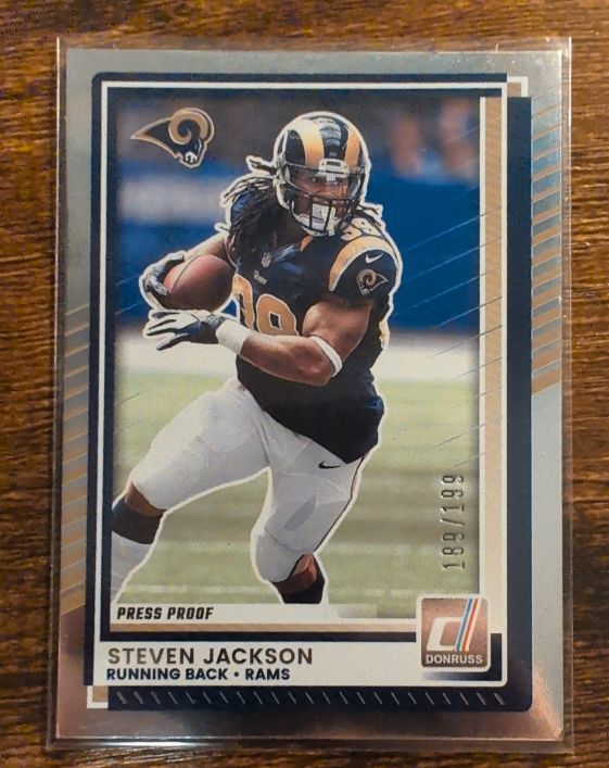2025 Donruss #205 Steven Jackson — front
