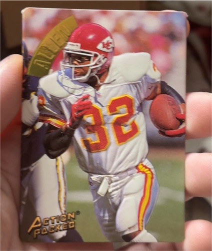 1994 Action Packed #52 Marcus Allen — front