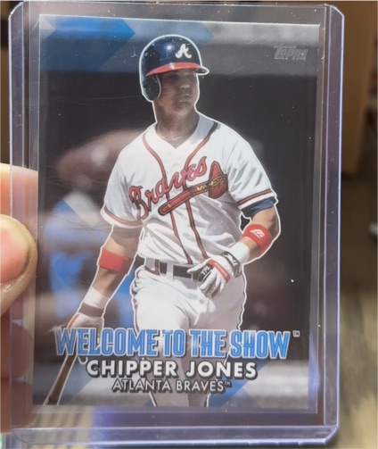 2022 Topps Welcome to the Show #WTTS-14 Chipper Jones — front