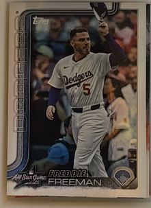 2025 Topps Update #ASG-4 Freddie Freeman — front