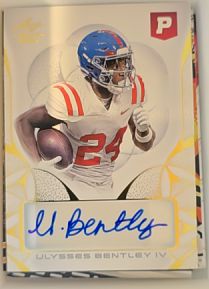 2024 Leaf Trinity Pristine Edition #BA-UB1 Ulysses Bentley IV — front