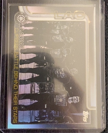 2025 Topps #292 LA Clippers Team Card — front