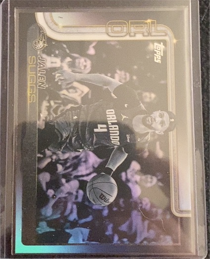 2025-26 Topps Target Blackout #92 Jalen Suggs — front