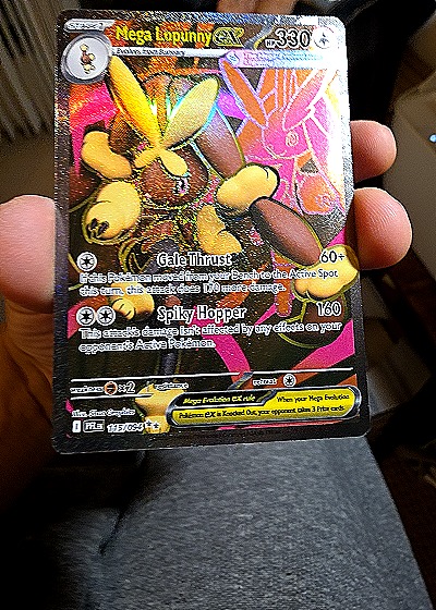 2022 Pokémon TCG ME02 #115/094 Mega Lopunny EX — front
