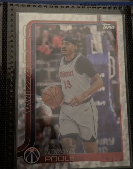 2025-26 Topps #94 Jordan Poole Washington Wizards — front
