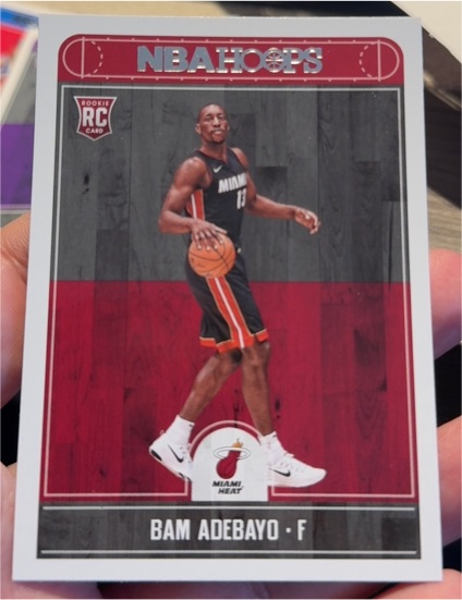 2017-18 Panini NBA Hoops #264 Bam Adebayo — front
