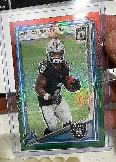 2025 Panini Donruss Optic #305 Ashton Jeanty — front