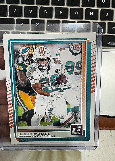 2025 Donruss #110 De'Von Achane — front