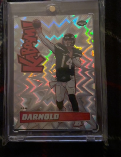 2019 Panini Absolute Kaboom! #K-SD Sam Darnold — front