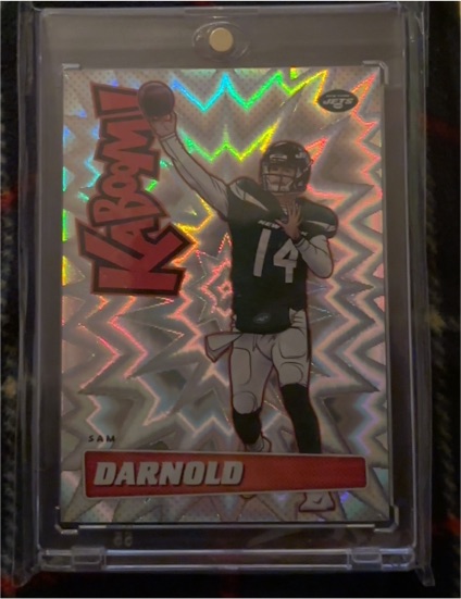2019 Panini Absolute Kaboom! #1 Sam Darnold — front