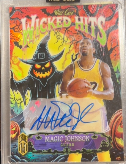 2025 Wild Card Wicked Hits Magic Johnson — front