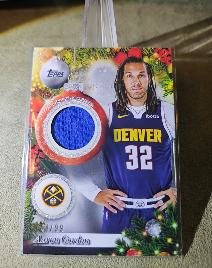 2025 Topps Holiday #PR-AG Aaron Gordon — front