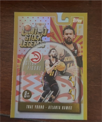 2025-26 Topps Limited Stock Legends #LST-47 Trae Young — front