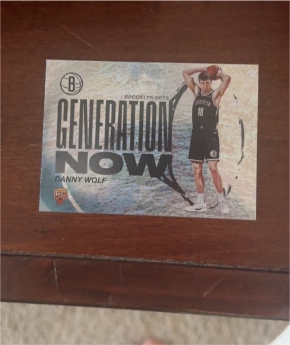 2025-26 Topps #GN-27 Danny Wolf Generation Now RC — front
