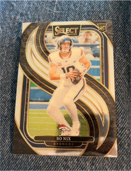 2024 Panini Select Premier Level #117 Bo Nix — front