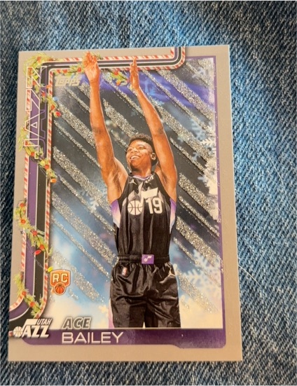 2025-26 Topps Holiday #H165 Ace Bailey — front