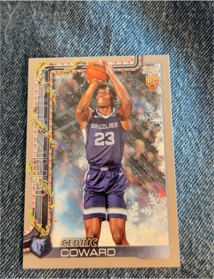 2025-26 Topps Holiday #H171 Cedric Coward — front