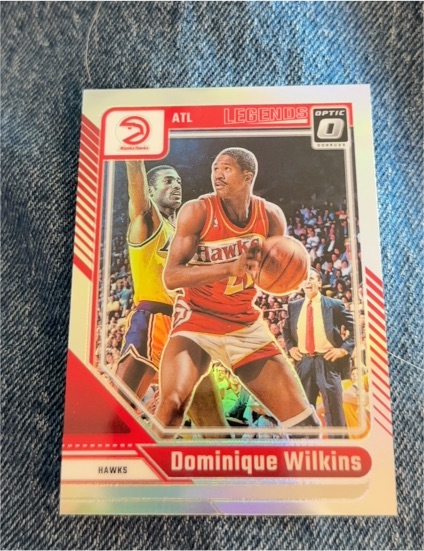 2024-25 Panini Donruss Optic #238 Dominique Wilkins — front