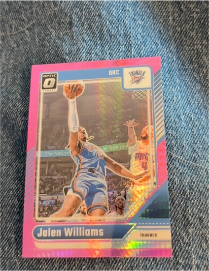 2024-25 Donruss Optic #225 Jalen Williams — front