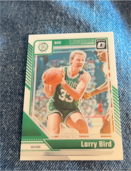2024-25 Donruss Optic #243 Larry Bird Legends Boston Celtics — front