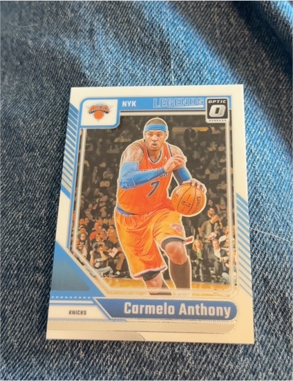 2024-25 Panini Donruss Optic #250 Carmelo Anthony — front