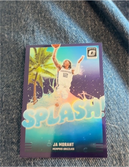 2024-25 Panini Donruss Optic #15 Ja Morant Splash! — front