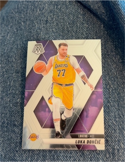 2024-25 Panini Mosaic #77 Luka Dončić — front