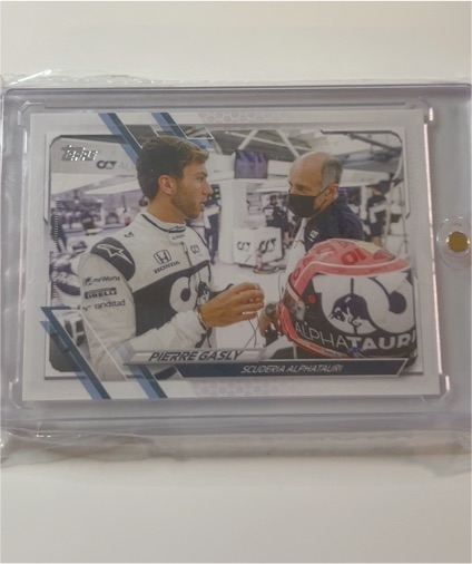 2021 Topps Formula 1 #36 Pierre Gasly — front