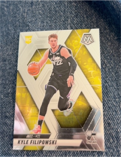 2020-21 Panini Mosaic NBA Debut #22 Kyle Filipowski — front