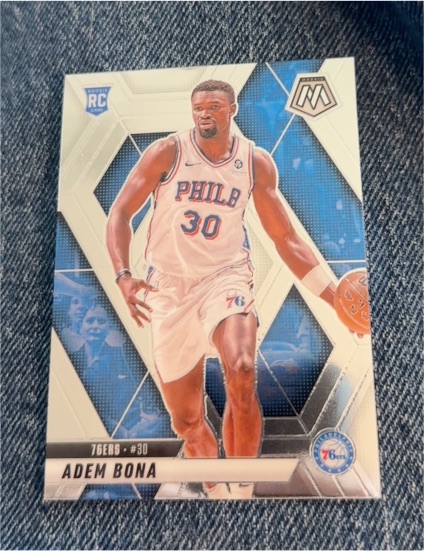 2024-25 Panini Mosaic #210 Adem Bona — front