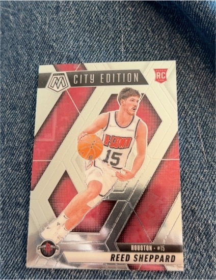 2024-25 Panini Mosaic City Edition #276 Reed Sheppard — front