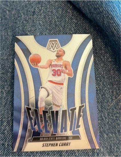 2024-25 Panini Mosaic Elevate #E-24 Stephen Curry — front