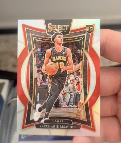2024-25 Panini Select Concourse #86 Zaccharie Risacher — front