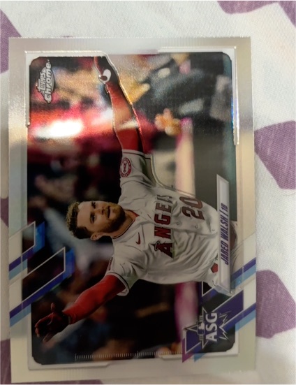 2021 Topps Chrome Update #ASG-49 Jared Walsh — front