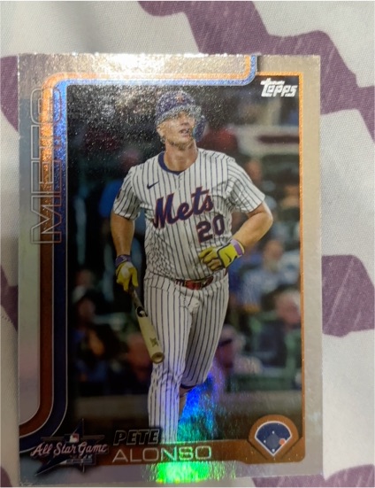 2025 Topps Update All Star Game #ASG-25 Pete Alonso — front