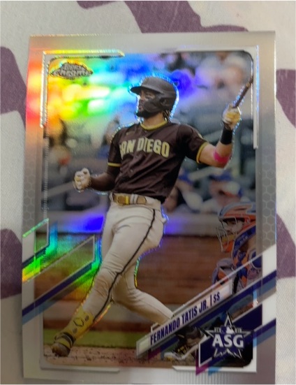 2021 Topps Chrome Update #ASG-5 Fernando Tatis Jr. — front