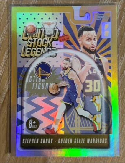 2025-26 Topps #LST-37 Stephen Curry Limited Stock Legends — front