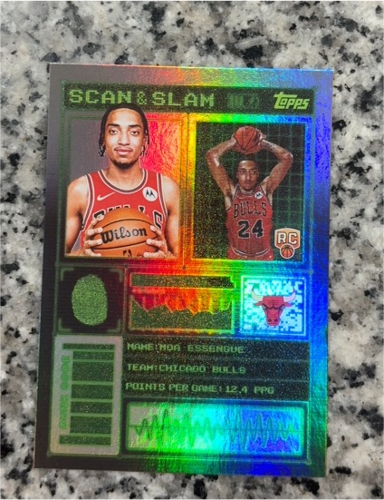 2025-26 Topps Scan & Slam #SS-37 Noa Essengue — front