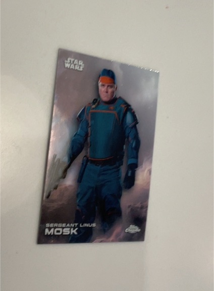 2025 Topps Chrome Star Wars #164 Sergeant Linus Mosk — front