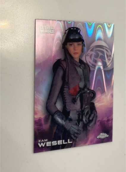 2025 Topps Chrome Star Wars #199 Zam Wesell — front