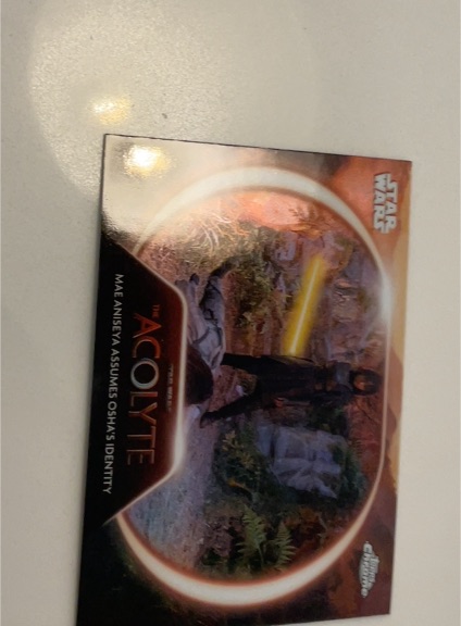 2025 Topps Chrome Star Wars #AC-13 Mae Aniseya Assumes Osha's Identity — front