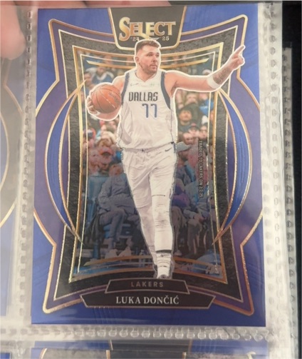 2024-25 Panini Select #56 Luka Dončić — front