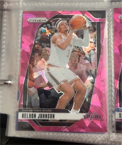 2024-25 Panini Prizm #24 Keldon Johnson — front