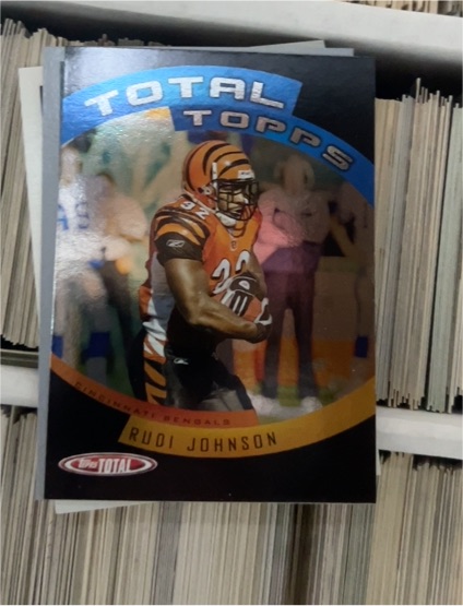 2005 Topps Total #TT15 Rudi Johnson — front