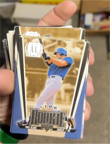 1999 Upper Deck #1 Troy Glaus — front
