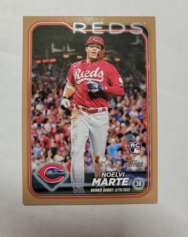 2024 Topps Update Series Rookie Debut #US187 Noelvi Marte — front