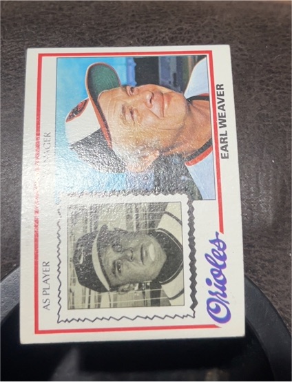 1978 Topps #211 Earl Weaver — front