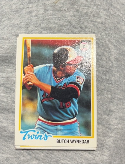 1978 Topps #555 Butch Wynegar — front