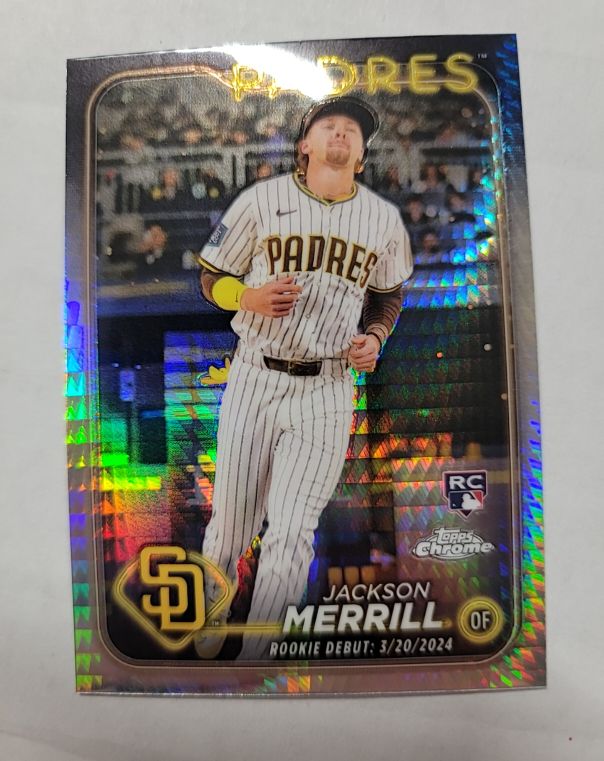 2024 Topps Chrome Update #USC57 Jackson Merrill — front
